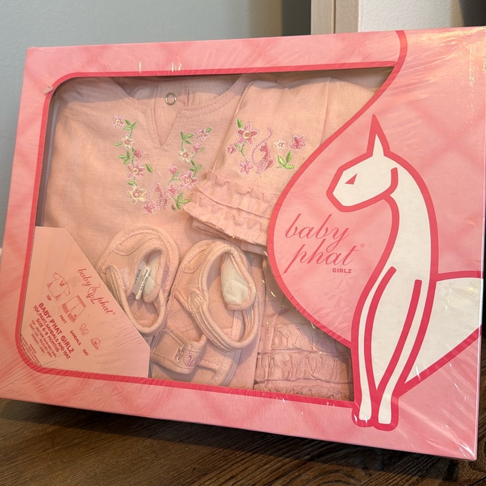 Baby Phat - Pink boxed outfit set
